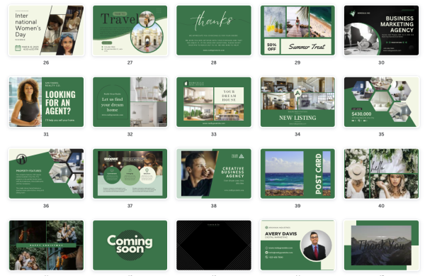 Newsletter Templates Green